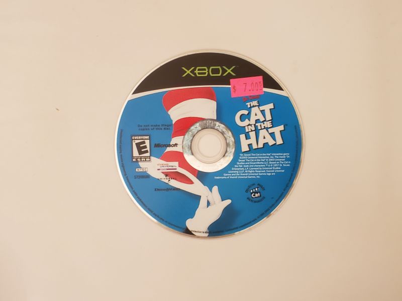 Microsoft Xbox The Cat in the Hat video game
