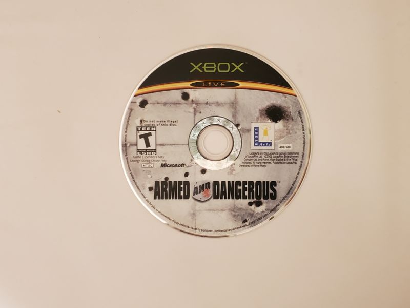 Microsoft Xbox Armed and Dangerous video game