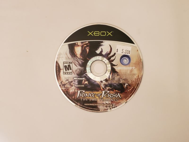 Microsoft Xbox Prince of Persia Two Thrones video game