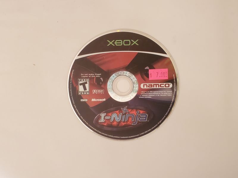 Microsoft Xbox I-Ninja video game