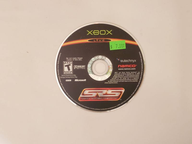 Microsoft Xbox Street Racing Syndicate video game