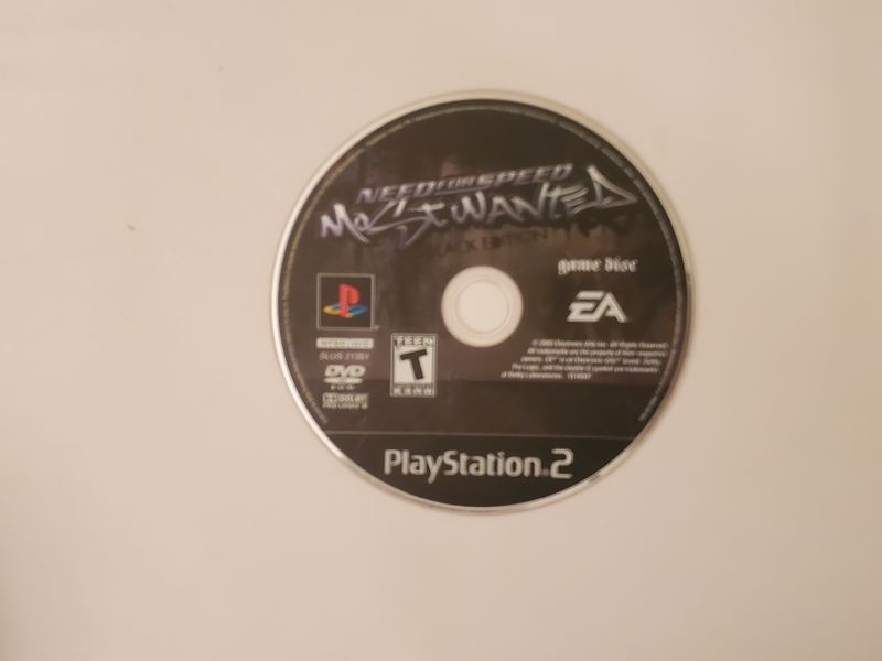 Sony Playstation 2 Need for Speed Most Wanted [Black] video game