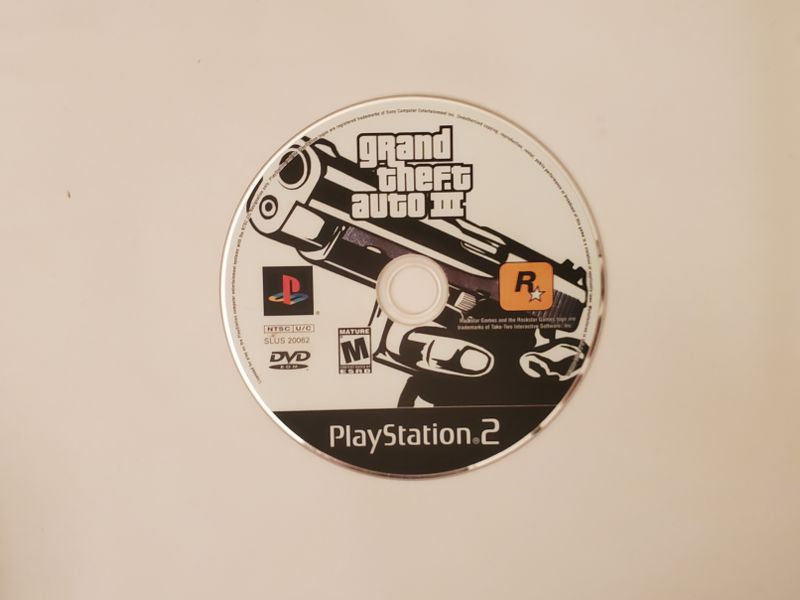 Sony Playstation 2 Grand Theft Auto III video game