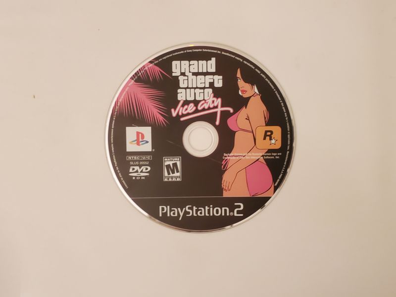Sony Playstation 2 Grand Theft Auto Vice City video game