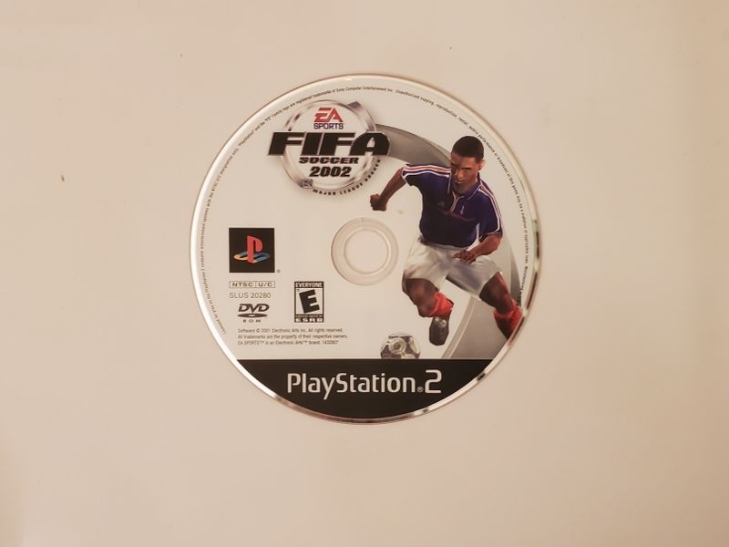 Sony Playstation 2 FIFA 2002 video game