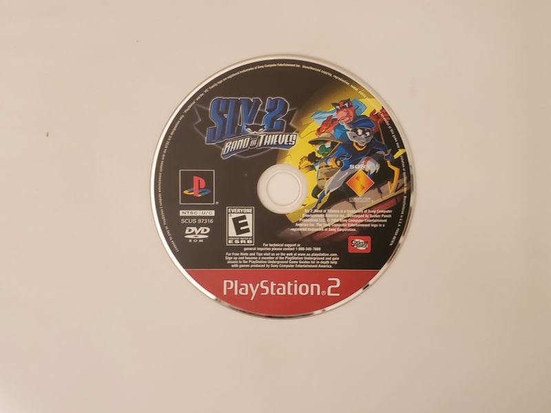 Sony Playstation 2 Sly 2 Band of Thieves video game