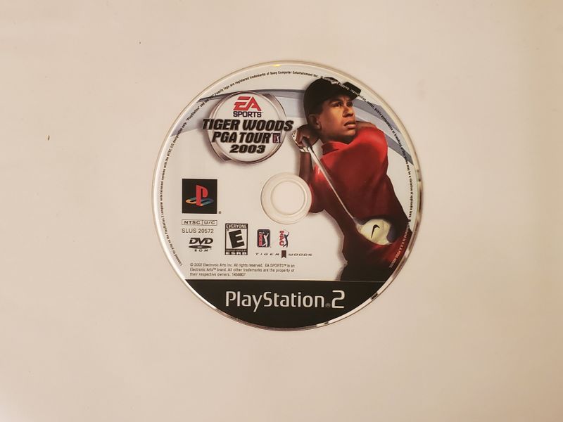 Sony Playstation 2 Tiger Woods 2003 video game