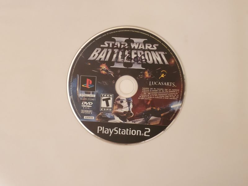 Sony PlayStation 2 Star Wars Battlefront II video game