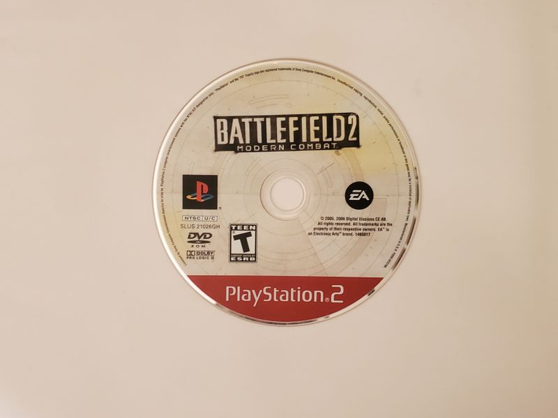 Sony Playstation 2 Battlefield 2 Modern Combat video game