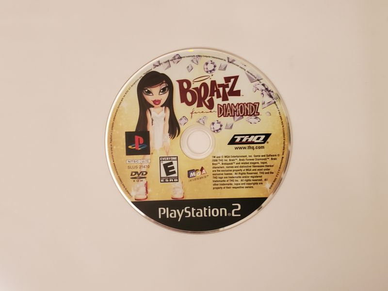 Sony Playstation 2 Bratz Forever Diamondz video game