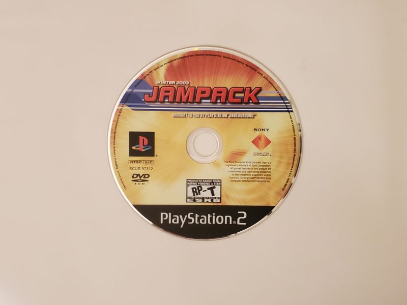 Sony PlayStation 2 Jampack Winter 2003 (Demo Disc) video game