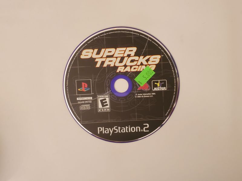 Sony Playstation 2 Super Trucks Racing video game