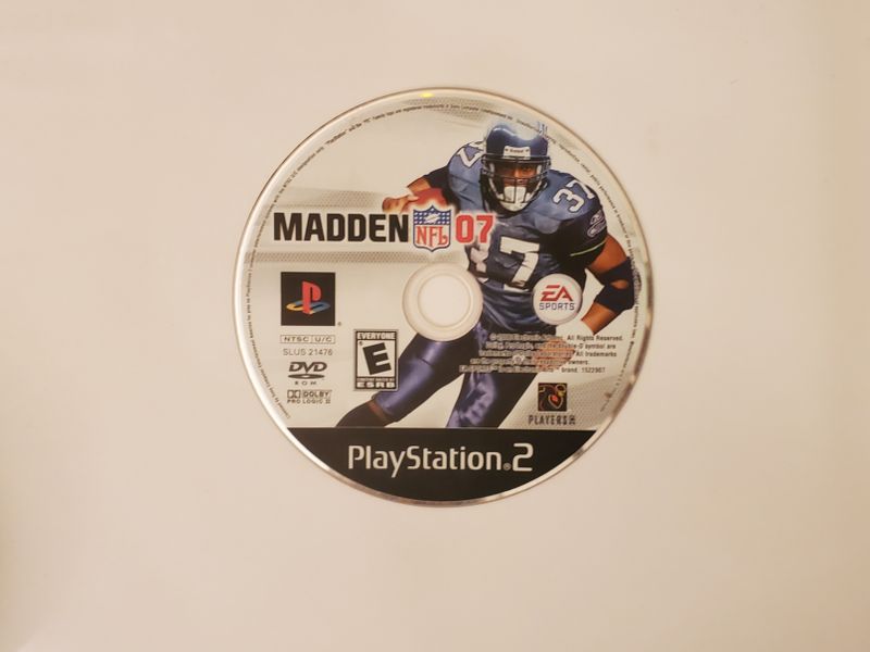 Sony PlayStation 2 Madden NFL 07 video game