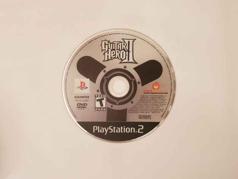 Sony Playstation 2 Guitar Hero II video game