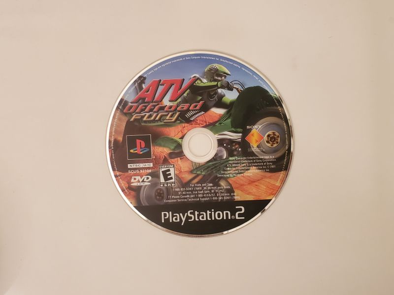 Sony Playstation 2 ATV Offroad Fury video game