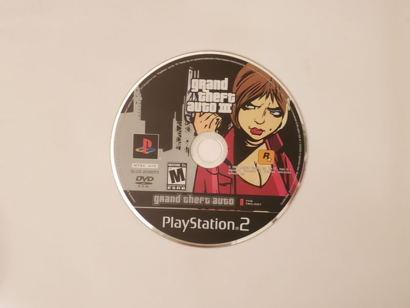 Sony PlayStation 2 Grand Theft Auto III (The Trilogy) video game