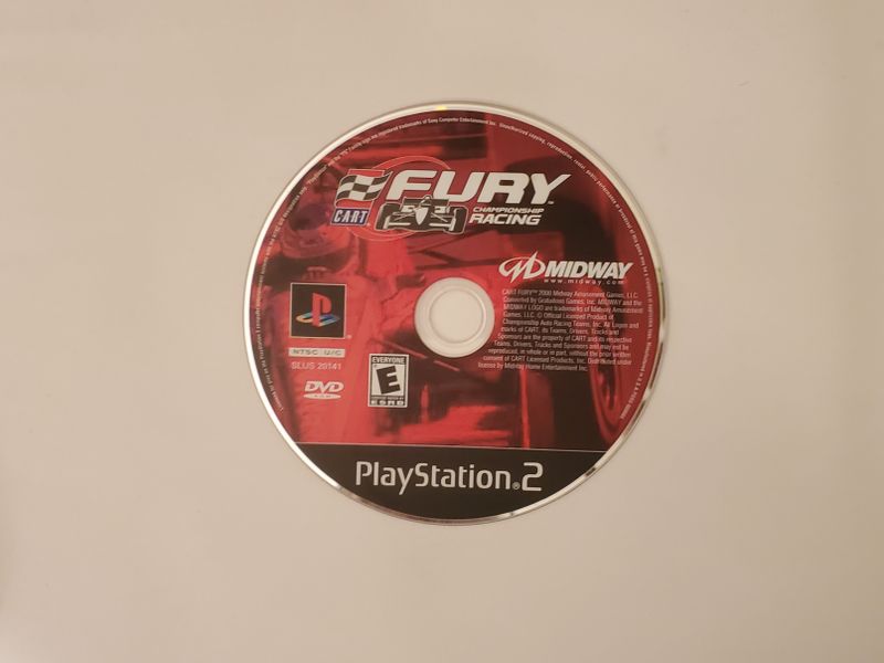 Sony Playstation 2 Cart Fury video game