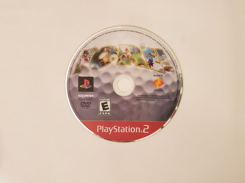 Sony PlayStation 2 Fore! video game