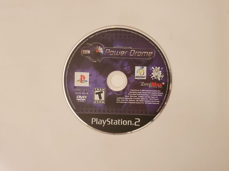 Sony Playstation 2 Power Drome video game