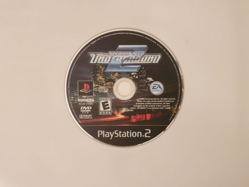 Sony Playstation 2 Need for Speed Underground 2 video game