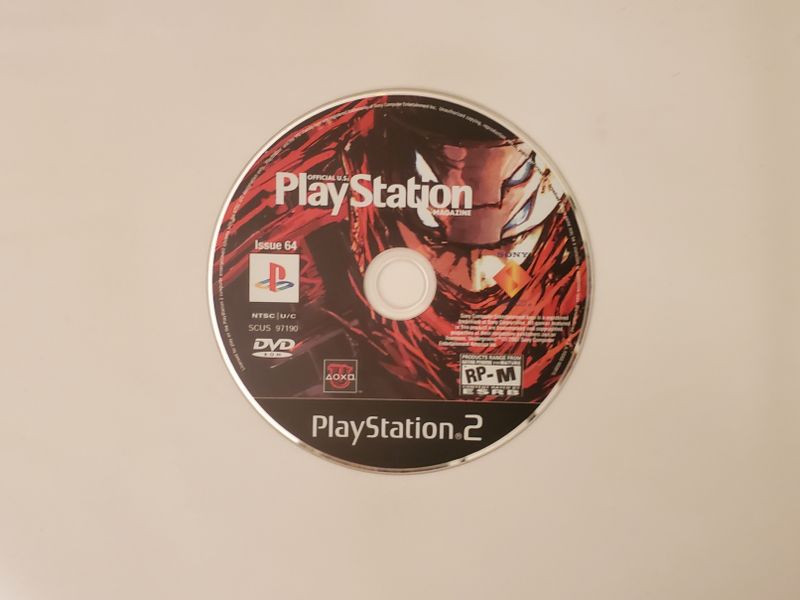 Sony PlayStation 2 Official U.S. PlayStation Magazine Demo Disc (Issue 64) video game
