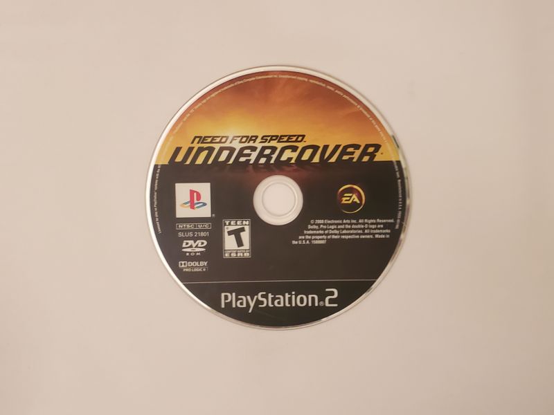 Sony Playstation 2 Need for Speed Undercover video game