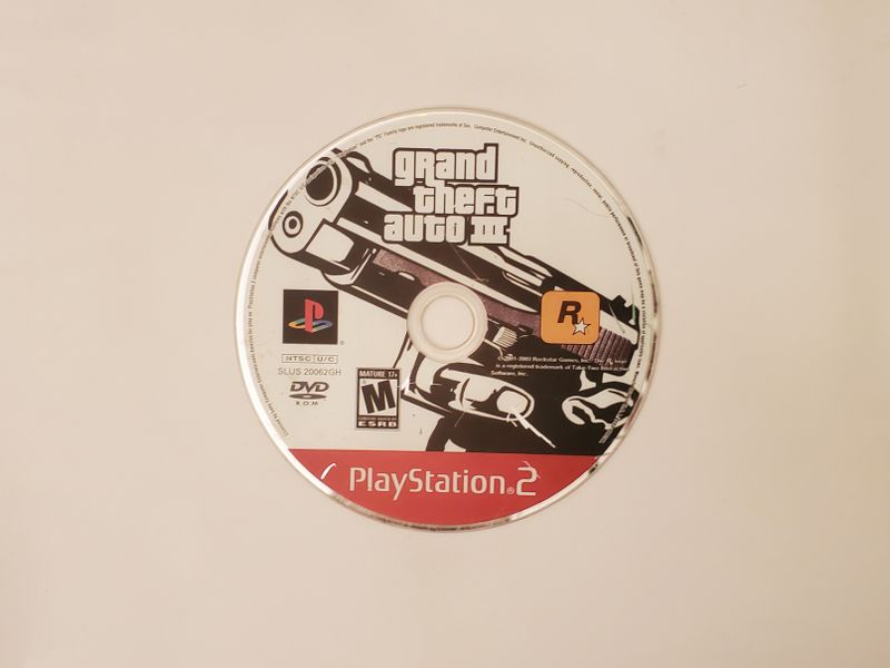 Sony Playstation 2 Grand Theft Auto III video game