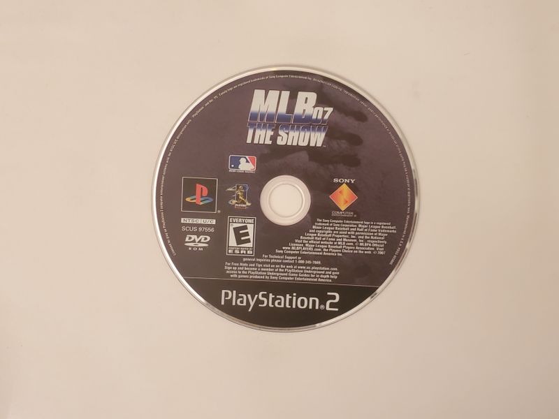 Sony Playstation 2 MLB 07 The Show video game