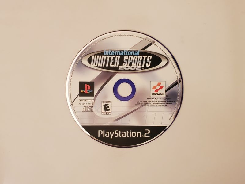 Sony Playstation 2 ESPN International Winter Sports 2002 video game