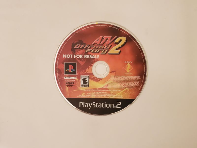 Sony Playstation 2 ATV Offroad Fury 2 [Not for Resale] video game