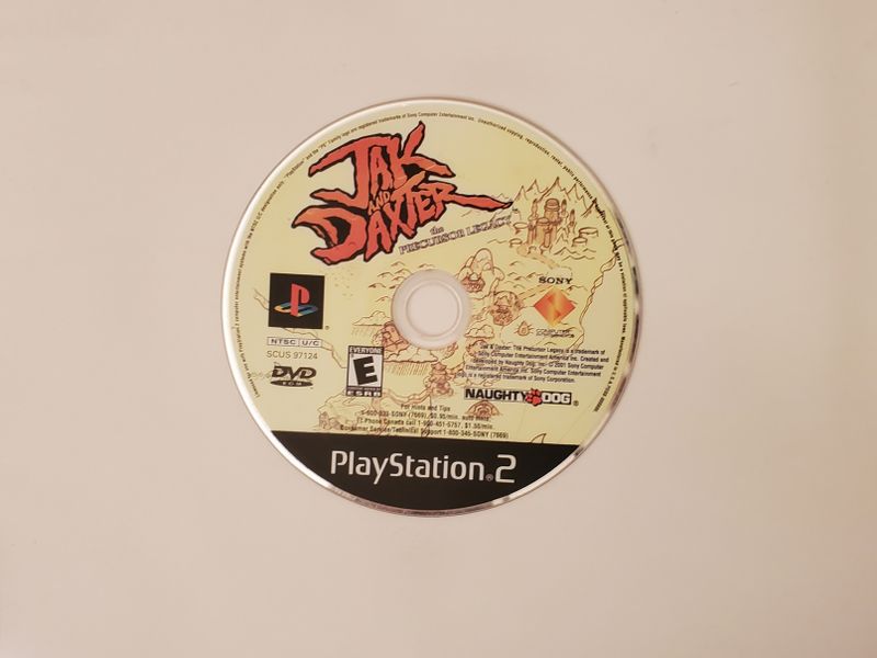Sony Playstation 2 Jak and Daxter The Precursor Legacy video game