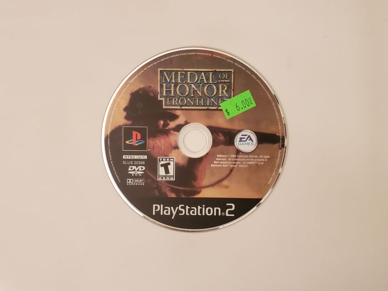 Sony Playstation 2 Medal of Honor Frontline video game
