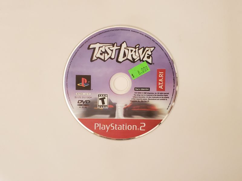 Sony Playstation 2 Test Drive video game