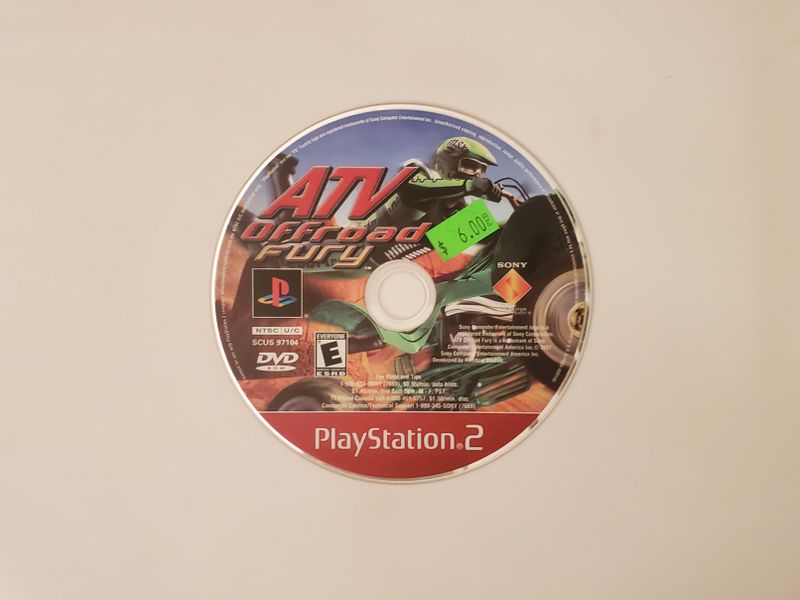 Sony Playstation 2 ATV Offroad Fury video game