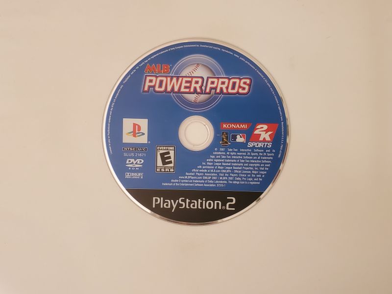 Sony Playstation 2 MLB Power Pros video game