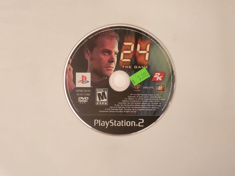 Sony Playstation 2 24 the Game video game