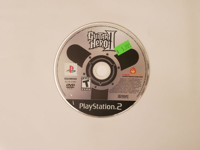 Sony Playstation 2 Guitar Hero II video game