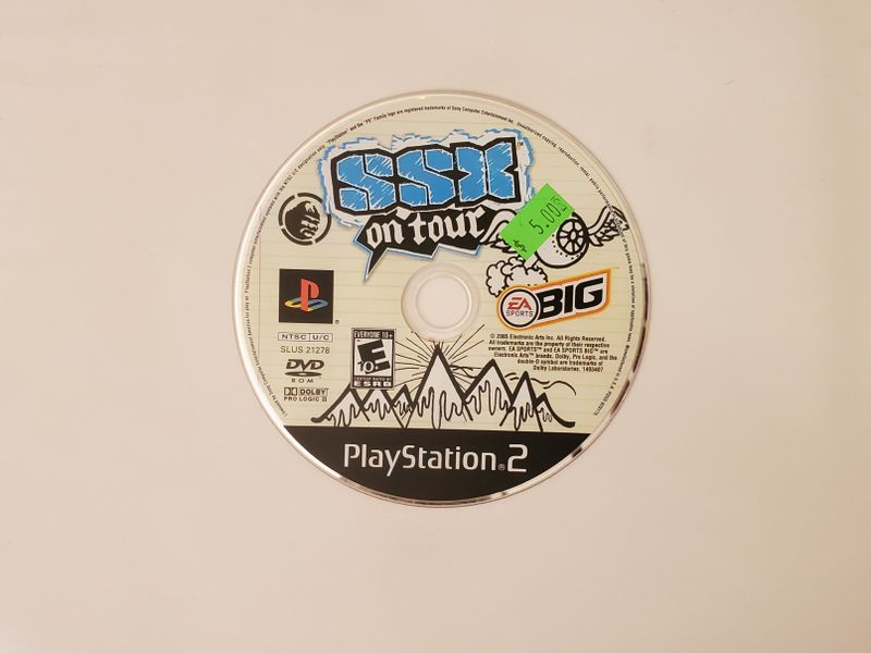 Sony Playstation 2 SSX On Tour video game