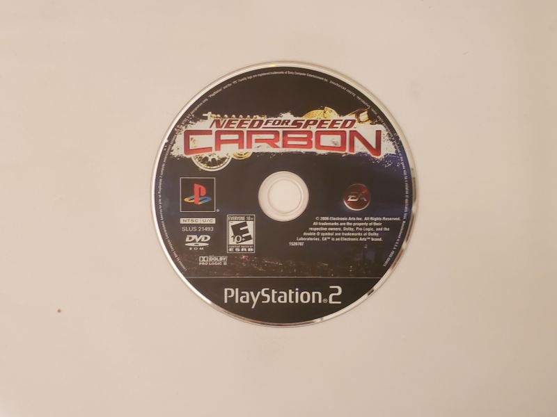 Sony Playstation 2 Need for Speed Carbon video game