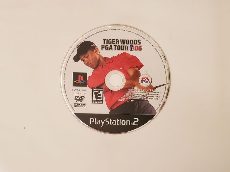 Sony PlayStation 2 Tiger Woods PGA Tour 06 video game