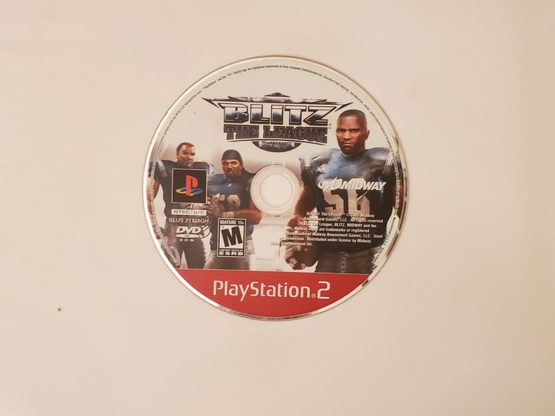 Sony Playstation 2 Blitz the League video game