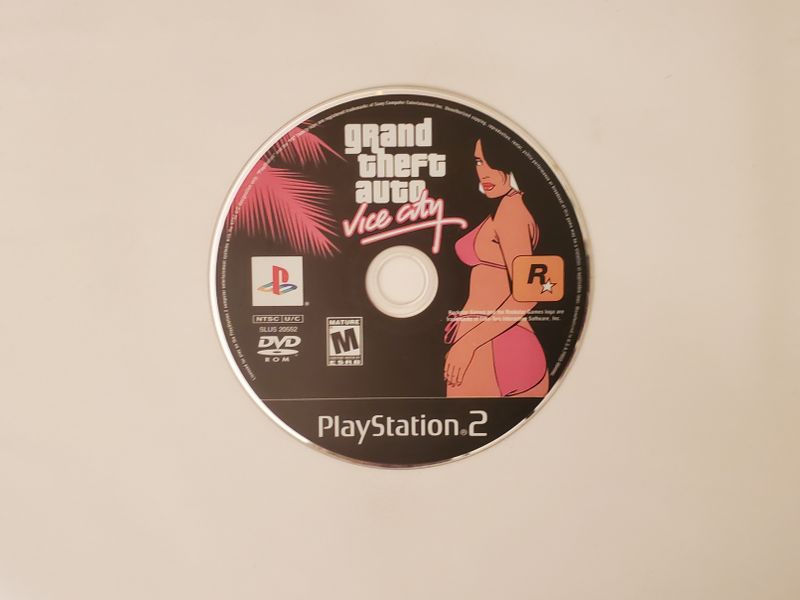 Sony Playstation 2 Grand Theft Auto Vice City video game