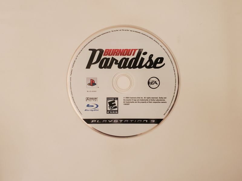 Sony Playstation 3 Burnout Paradise video game