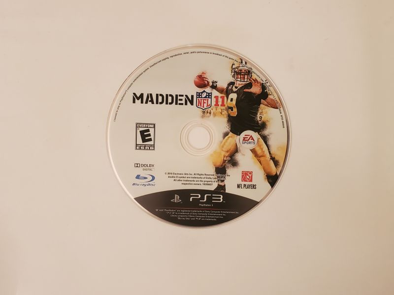 Sony Playstation 3 Madden NFL 11 video game