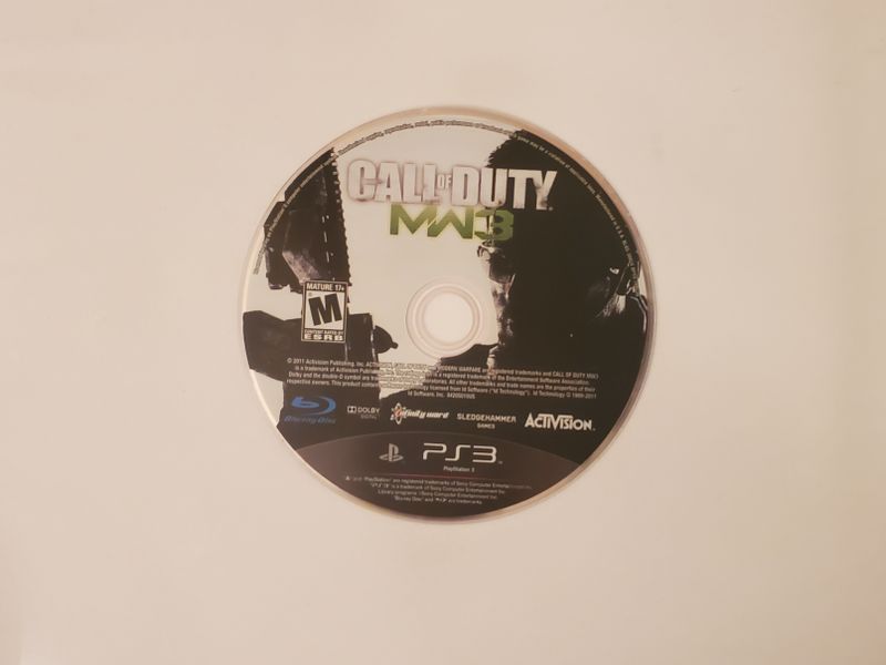 Sony Playstation 3 Call of Duty Modern Warfare 3 video game