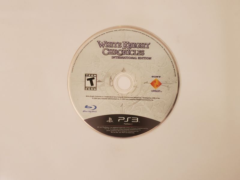 Sony Playstation 3 White Knight Chronicles International Edition video game