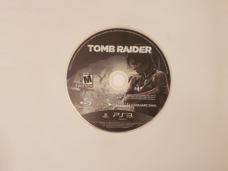 Sony Playstation 3 Tomb Raider video game