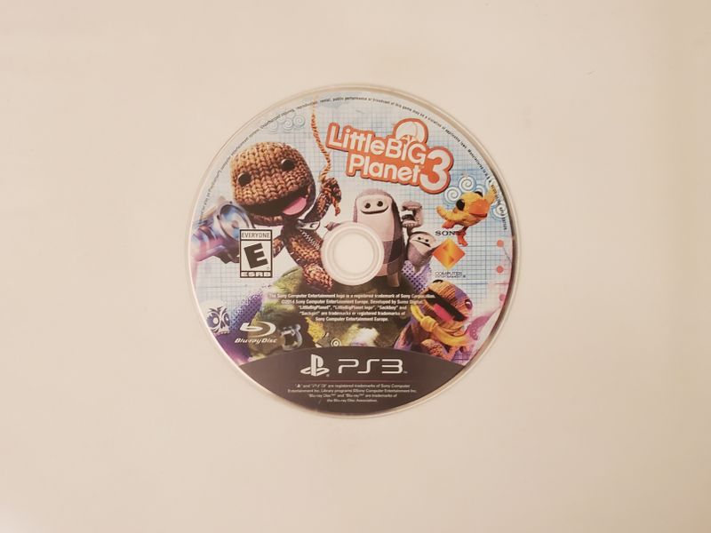 Sony Playstation 3 LittleBigPlanet 3 video game