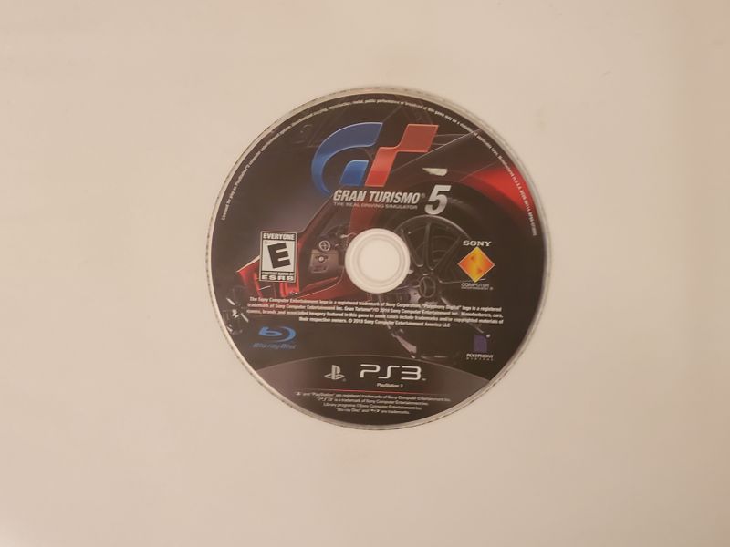 Sony PlayStation 3 Gran Turismo 5 (The Real Driving Simulator) video game