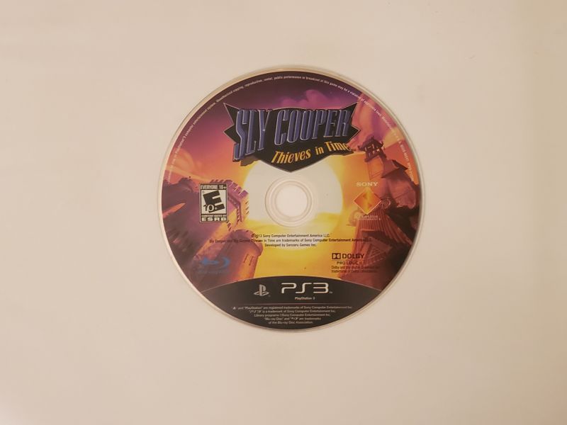 Sony Playstation 3 Sly Cooper: Thieves In Time video game